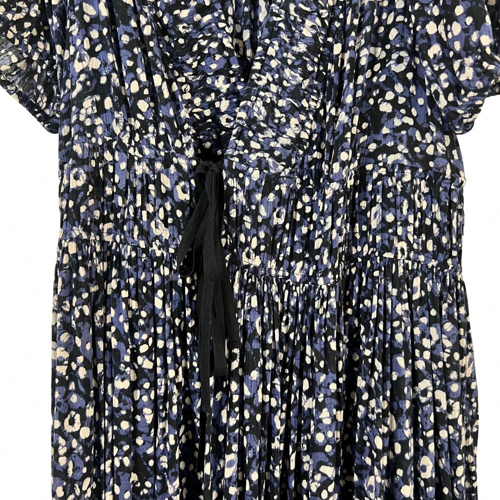 Missing Button- Ulla Johnson Kemala Wrap Dress Si… - image 4